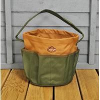 Round Garden Tool Bag by Fallen Fruits