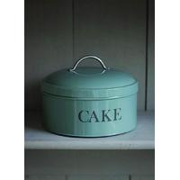 Round Cake Tin in Shutter Blue by Garden Trading