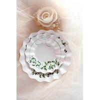 Romantica Plates Card 27cm 10\'s