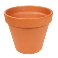 Round Terracotta Pot (H)17cm (Dia)21cm