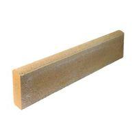 Round Top Paving Edging Buff (L)600mm (H)150mm (T)50mm Pack of 48