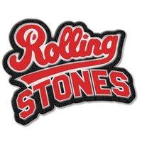 rolling stones varsity team logo sew on patch