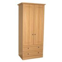 Romany Oak Effect Wardrobe