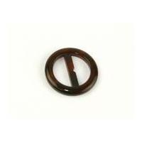 Round Plastic Buckle Fastener Tortoiseshell