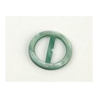 Round Plastic Buckle Fastener Turquoise