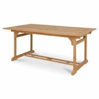 Roscana Wooden 6 Seater Extendable Dining Table