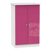 Rosa Pink & White Wardrobe