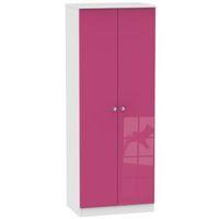 Rosa Pink & White Wardrobe