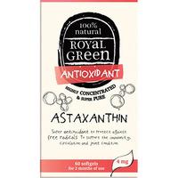 Royal Green Astaxanthin 60 Caps (60 tabs)