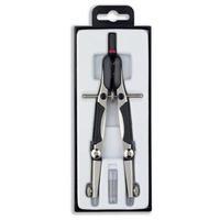 rotring master bow compass rapid adjustment 2 hinged legs pivot 40mm l ...