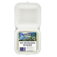 robinson young super rigid burger boxes pack of 50