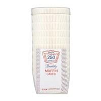 robinson young muffin cases white pack of 250