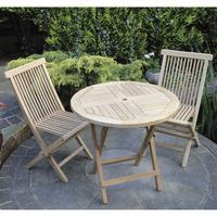 Rondeau Leisure Teak Round Bistro Set