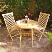 Rondeau Leisure Teak Octagonal Bistro Set