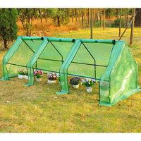 Royal 2.7m Polytunnel Steeple Greenhouse Grow House