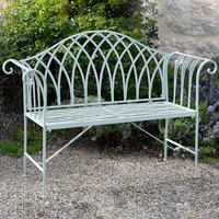Rondeau Leisure Rustic Fairford Green Bench