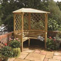 Rowlinson Balmoral Corner Arbour in 4 Seater