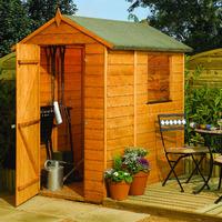 Rowlinson 4ft x 6ft (1.44m x 1.84m) Shiplap Apex Modular Shed