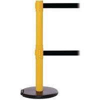 ROLLERPRO 250TWIN YELLOW POST, 3.4M BLACK BELT