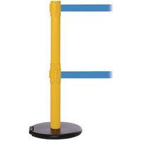 ROLLERPRO 250TWIN YELLOW POST, 3.4M BLUE BELT