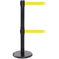 ROLLERPRO 250TWIN BLACK POST, 3.4M YELLOW BELT