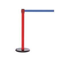 ROLLERSAFETY 250 RED POST, 3.4M BLUE BELT