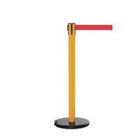 ROLLERSAFETY 250 YELLOW POST, 3.4M RED BELT