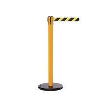 rollersafety 250 yellow post 34m yellblack diagonal belt