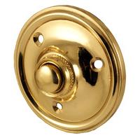 Round Brass Door Bell