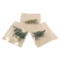 Round Headed Style Wood Screws in Pre-Packs