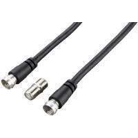 Ross (10m) Satellite F Cable (black)