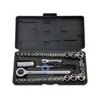 Rolson 40pc 1/4\"&3/8\"Drive Soc...