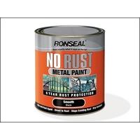 Ronseal No Rust Metal Paint Smooth Dark Brown 750 ml