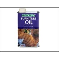 Ronseal Hardwood Furniture Oil Natural Oak 1 Litre