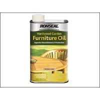 Ronseal Hardwood Furniture Oil Natural Teak 1 Litre