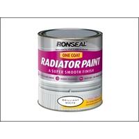 Ronseal One Coat Radiator Paint White Satin 250ml