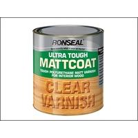 Ronseal Ultra Tough Internal Clear Mattcoat Varnish 250 ml