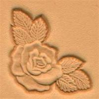 Rose Corner 3d Leather Stamping Tool