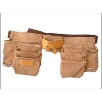 Roughneck Leather Double Pocket Tool Pouch