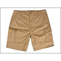 Roughneck Clothing Work Shorts Khaki Waist 40in