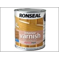 ronseal interior varnish quick dry satin french oak 750ml