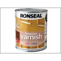 Ronseal Interior Varnish Quick Dry Gloss Dark Oak 250ml