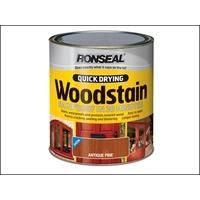 Ronseal Woodstain Quick Dry Satin Dark Oak 750 ml