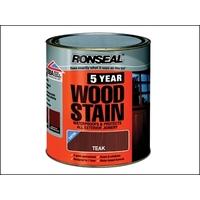 Ronseal 5 Year Woodstain Teak 250 ml