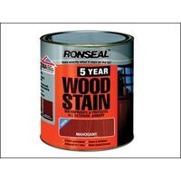 Ronseal 5 Year Woodstain Mahogany 750 ml