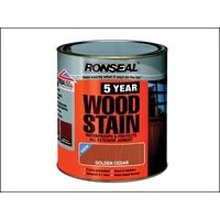 Ronseal 5 Year Woodstain Golden Cedar 250 ml