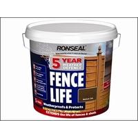 Ronseal 5 Year Weather Defence Tudor Black Oak 5 Litre