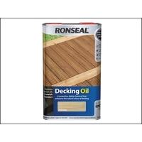 Ronseal Decking Oil Natural Clear 4 Litre +25%