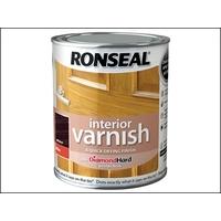 Ronseal Interior Varnish Quick Dry Gloss Walnut 750ml