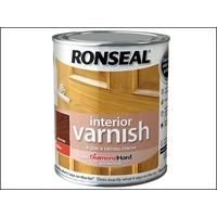 Ronseal Interior Varnish Quick Dry Gloss Dark Oak 750ml